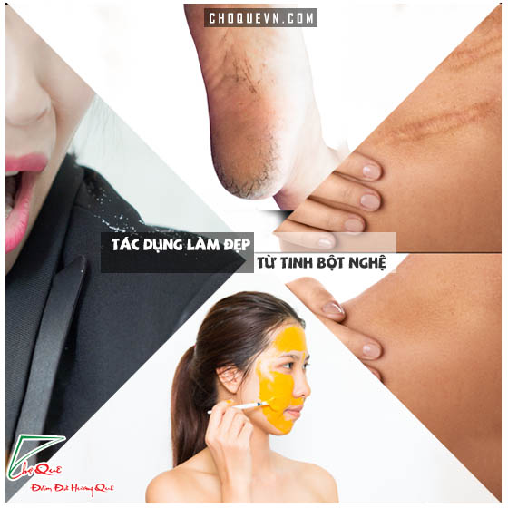 tác dụng thần kỳ của tinh bột nghệ